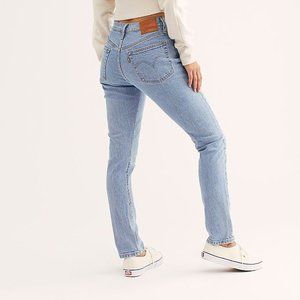 Levis 501 Skinny Jeans in Tango Light